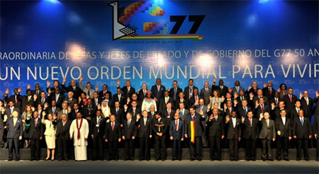 G-77 prioriza la lucha contra el hambre y la pobreza